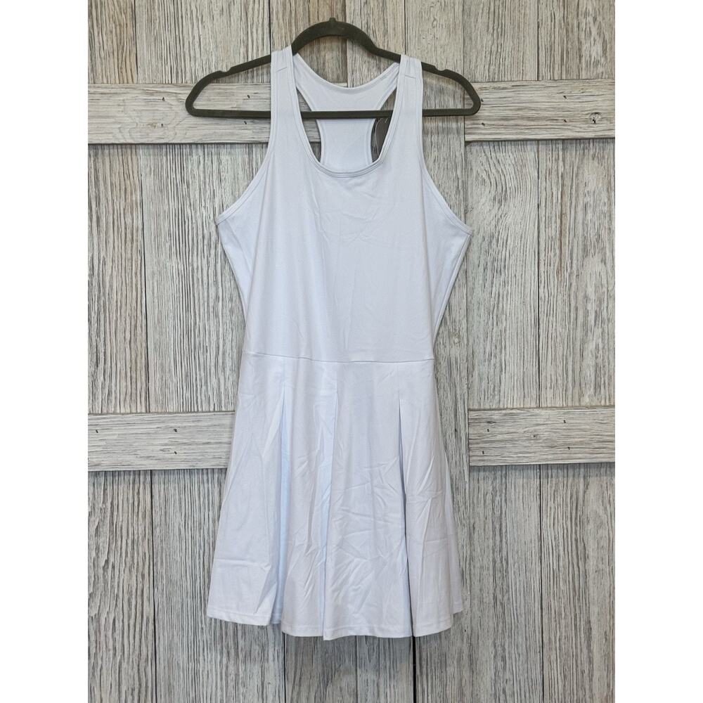 1a1a Women’s Tennis Golf White Dress XL Sleeveless Workout Athletic